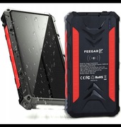 Power bank Solarny Feegar 36000mah 20W 4x USB-C PD QC3 Ładowanie indukcyjne