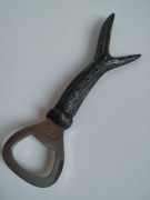 Rostfri Stul retro otwieracz myśliwski do butelek