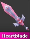 Heartblade Roblox Murder Mystery 2 