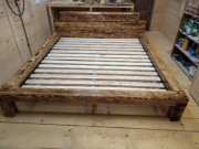 Łóżko drewniane 180x200 solidne 