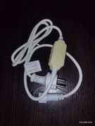 KABEL ZASILAJĄCY DO SOPLI ZASILACZ KURTYNY ŚWIETLNEJ FLASH 2 PIN