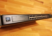 switch zarządzalny 24x 10/100, 4x Gigabit, 2x GBIC, Linksys SRW24G4