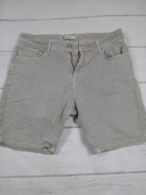 Spodenki jeansowe ZARA damskie beżowe EUR 44 wysoki stan casual