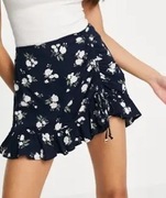 Spódnico-spodenki spódnica w kwiaty 100% wiskoza 