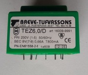 Transformator TEZ 6,0/D 9V