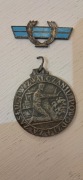 Stary Medal Za Zasługi w Zwalczaniu Powodzi + Odznaka PRL Straż OSP Sygnatu
