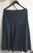 Spódnica granatowa midi do kolan rozmiar 14