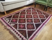 Ludowy Albański dywan - kilim 100% wełna
