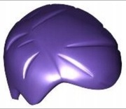 LEGO Włosy Damskie Krótkie Fioletowy 6462451 15500