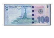 Banknot Nikaragua 100 UNC