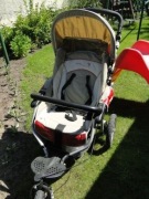 Wózek trójkołowy JANE spacerówka + głęboki