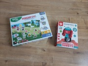 Trefl puzzle magnetyczne dzień treflików robot magnetyczny