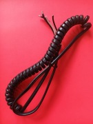 Kabel (spirala)-"pakiet 5szt." 18A 300V 2x0,824mm. dł.70-170cm