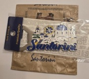 Magnes na lodówkę metalowy Otwieracz Santoryni Oia Kira Greek Donkey(L)