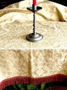 ANTYCZNY krem,soczyste frędzle.105x165cm.OKAZJA!!!!