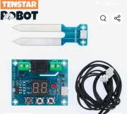 Czujnik wilgotności gleby do automatycznego nawadniania z wyświetlaczem 