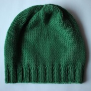 CZAPKA ZIELONA CIEPŁA WEŁNA MERINO PREMIUM