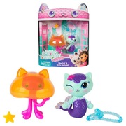 KOCI DOMEK GABI FILM ZESTAW 2 FIGUREK FIGURKI SYRENKOTKA MEDUZA AKCESORIA
