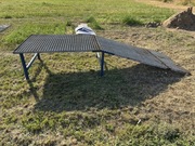 Podjazd tymczasowy z kart pomostowych