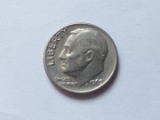 ZESTAW 50 monet USA - One Dime - Roosevelt - Lata 60. i 70.