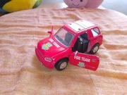 Samochód samochodzik auto autko zabawka model Suv Toyota czerwony 9cm