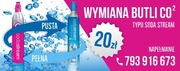 Sodastream Co2 nabijanie butelek wymiana