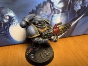 Warhammer 40k Space marine infernus marine pomalowany