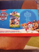 Komplet pościeli bawełnianej 160x200 psi patrol Paw patrol  Nickelodeon 