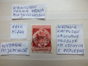 znaczki wydanie pojedyncze Mi 744 Niemcy 1940r.Hitler Rzesza Reich CHEMNITZ