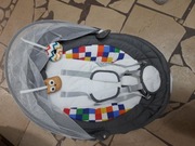 Leżaczek bujaczek dla dzieci z 5 prędkościami kołysania, melodiami, NOWE