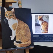 Portret kota lub psa na zamówienie