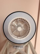 ŚCIEMNIANY WENTYLATOR SUFITOWY LAMPA AIGOSTAR