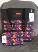 #27. Zestaw torebka i kosmetyczka pawie oko