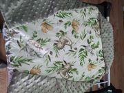 BABYMAM KOCYK MINKY FOTELIKA NOSIDEŁKA Z KAPTUREM