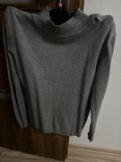 Bluzka sweter M/L popiel
