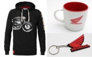 ZESTAW HONDA Vintage CB Custom Built XXL bluza + kubek + breloczek