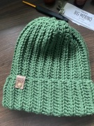 Czapka dziecięca 100% Merinos hand made 