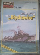 Mały Modelarz nr 7-8/97 Niszczyciel ORP Błyskawica 