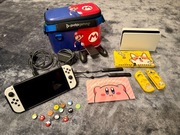 Nintendo Switch OLED + karta 512 Gb DUŻY ZESTAW