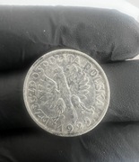 1zł Żniwiarka 1925 z kropka