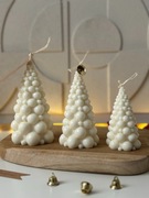 Świeca sojowa zestaw 3szt Winter Tale Święta choinka | noya