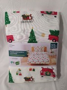 Pościel Z Mikrowłókna Satynowego Świąteczna 220x200 King Size