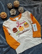 T shirt koszulka dla dziewczynki 92-98 długi rekaw