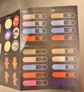 Pakiet naklejek naklejki MSI