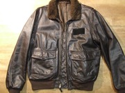 Vintage Pilot jacket G-1  made in USA, San Diego leather jacket factory
