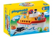 PLAYMOBIL 6957 PRZENOŚNY STATEK + 2 FIGURKI GRATIS