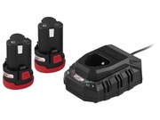 Zestaw 2 akumulatorów PARKSIDE 12V 2Ah + ładowarka X12VTeam & PERFORMANCE