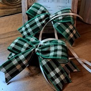 Kokardki na choinkę.