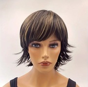 Peruka krótka nowa Kolor kawowy