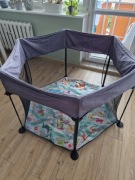 KOJEC DLA DZIECI PLAC ZABAW SKŁADANY DUŻY TORBA MATERAC KOCYKI LIONELO ROEL